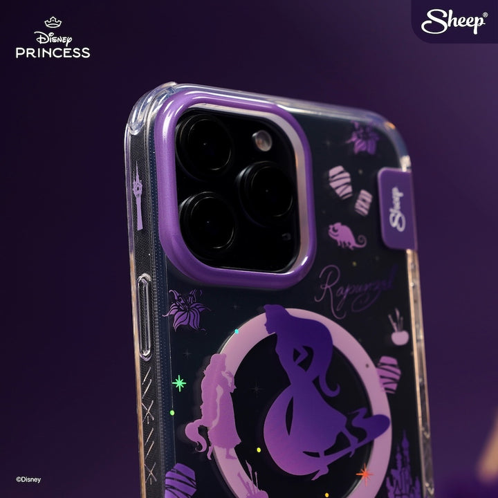 เคสใสแข็ง กันกระแทก Rapunzel ราพันเซล แถม Charm สายห้อยมือถือ