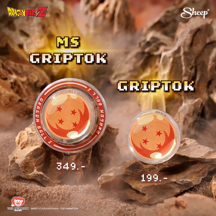 Griptok Dragon Ball Z ลิขสิทธิ์แท้ ที่แปะโทรศัพท์ ลูกแก้วดราก้อนบอล