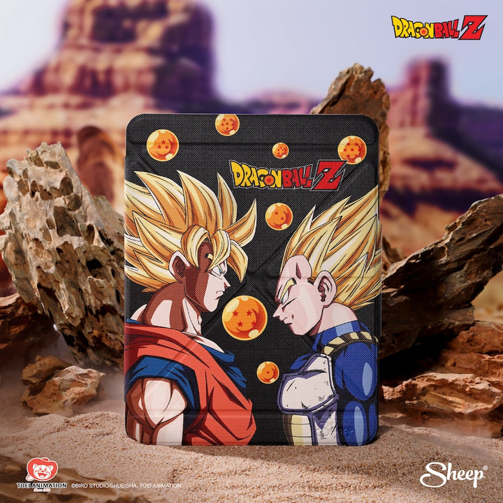 เคสไอแพด Sheep Origami Dragon Ball Z พับตั้งได้ วัสดุคุณภาพสูง ลวดลาย Goku &amp; Vegeta