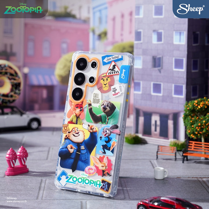 samsung magsafe case zootopia แบบใส เคส ซัมซุง ซูโทเปีย ลายตัวละคร กันกระแทก