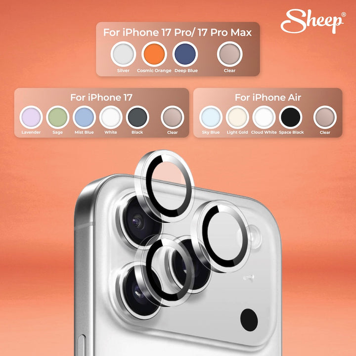 กระจก กันเลนส์กล้อง ฟิล์ม iphone 17 pro max ไอโฟน Bullet Camera Glass sheep