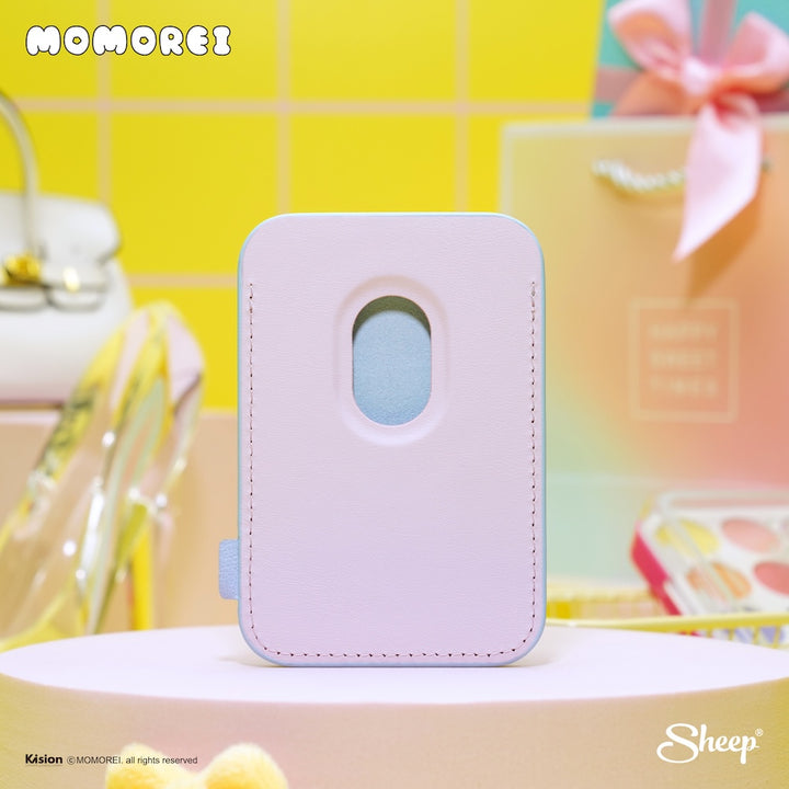magsafe wallet momorei แม่เหล็กแน่น เคสพาสเทล card holder ลายน่ารัก