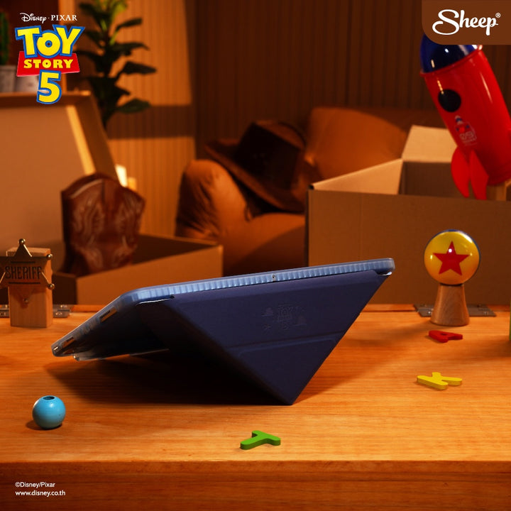 เคส ไอแพด ทอย สตอรี่ toy story 5 ipad case สีฟ้า ลิขสิทธิ์แท้ ดิสนีย์ พิกซาร์ กันงอ กันกระแทก