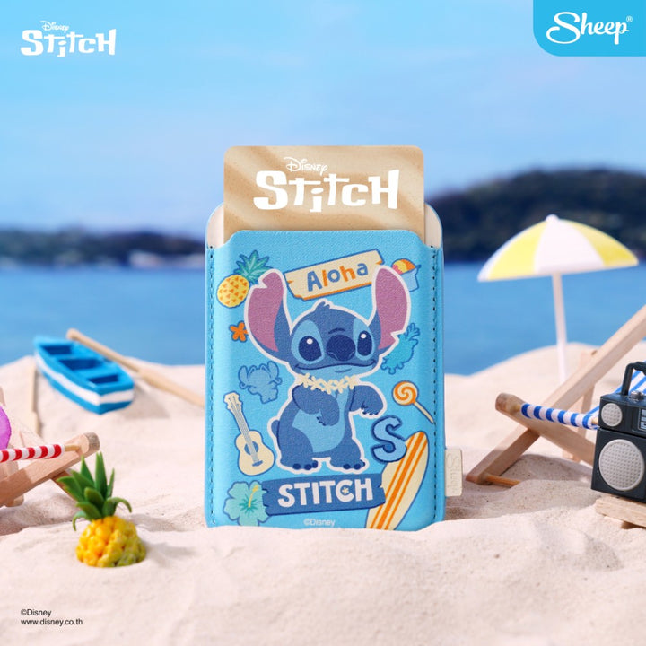 magsafe wallet แม่เหล็กดูดแน่นหนึบ stitch card holder stitch กระเป๋าใส่บัตร แปะเคสได้