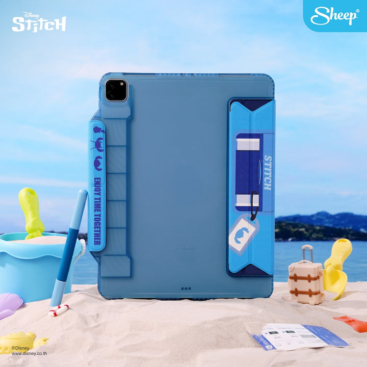 เคสไอแพด กันงอ ลาย สติทช์ สติช เคสไอแพด กันกระแทก Stitch มีช่องใส่ปากกา