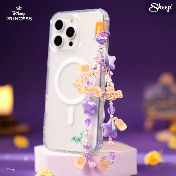 สายคล้องโทรศัพท์น่ารัก ๆ Charm ห้อยมือถือลูกปัด Rapunzel Disney ราพันเซล