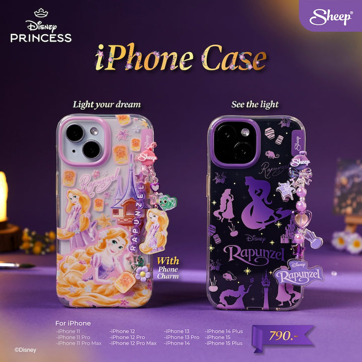 เคสไอโฟนลายน่ารัก เจ้าหญิงดิสนีย์ ของแท้ Rapunzel Disney ราพันเซล