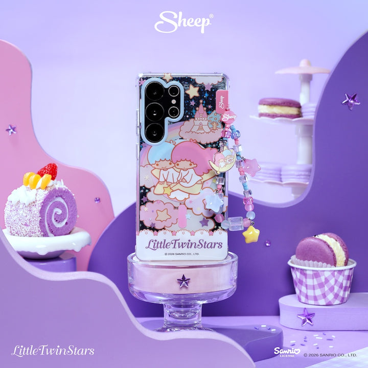 เคส ซัมซุง ลิตเติ้ลทวินสตาร์ magsafe little twin stars samsung case ลิขสิทธิ์แท้ sanrio ลายน่ารัก กันกระแทก มีของแถม สีม่วง