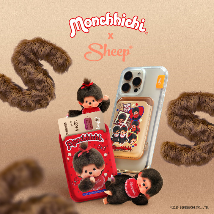 Sheep Magsafe Wallet - Monchhichi Collection