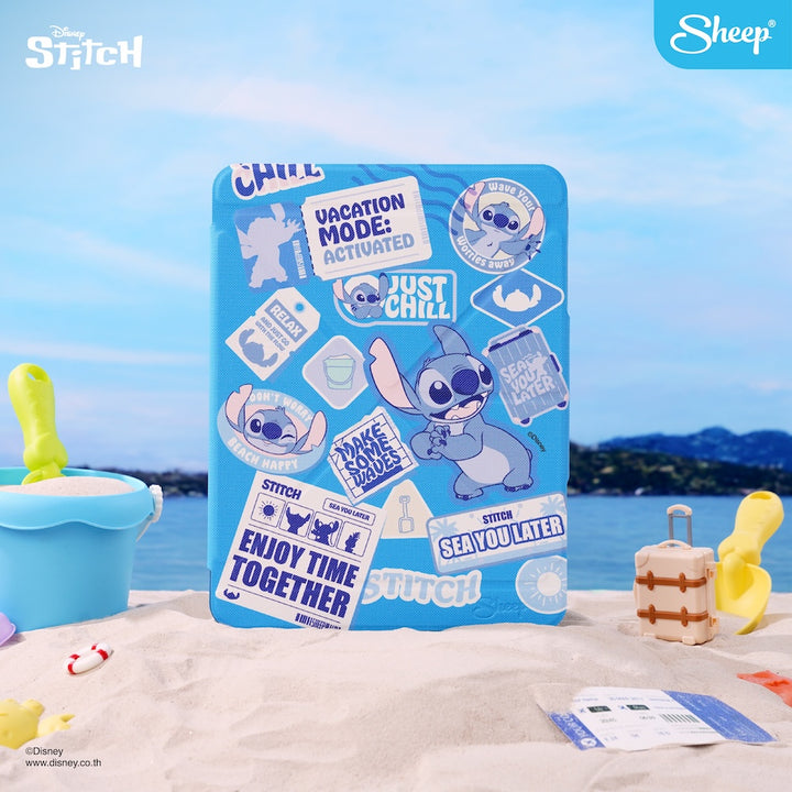 iPad Gen Stitch เคสไอแพด สติชท์ สีฟ้า iPad stitch เคสไอแพด นักศึกษา กันกระแทก น้ำหนักเบา