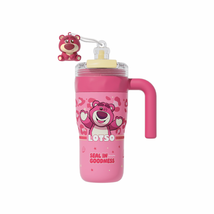 Tumbler Dissing สแตนเลส  ดิสนีย์ Disney Lotso น่ารัก ของสะสม การ์ตูน ลิขสิทธิ์แท้ แก้วเก็บความเย็น  toy story