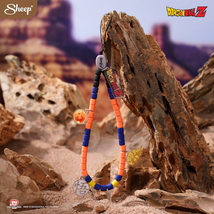สายคล้องมือถือลายเสื้อโกคู Sheep Charm Dragon Ball Z ดีไซน์เท่ พกพาสะดวก ลิขสิทธิ์แท้