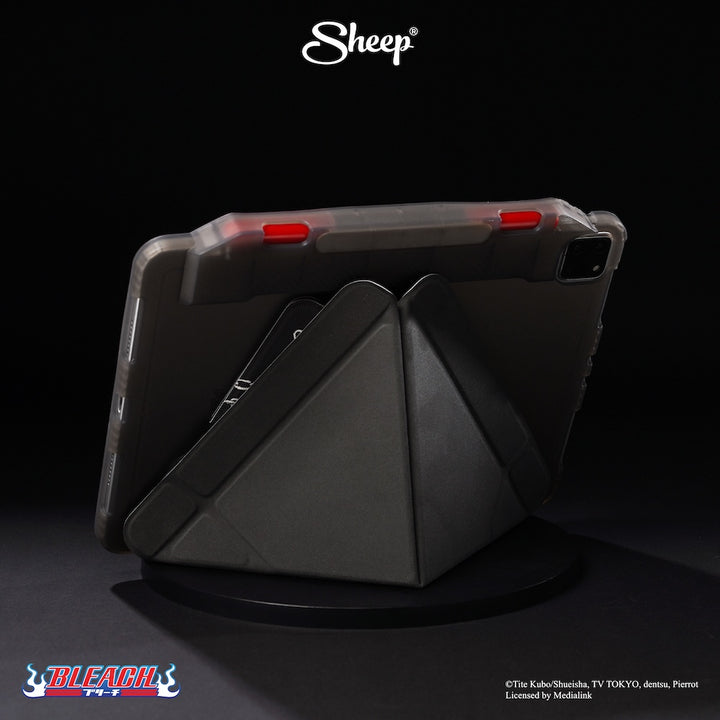ipad case bleach เคส ไอแพด บลีช เทพมรณะ กันกระแทก กันงอ พับได้ แนวตั้ง นอน สีดำ เท่ๆ