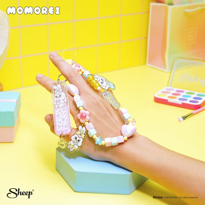 accessories แต่งเคส สายห้อยโทรศัพท์ momorei  charm โมโมเรอิ เกาหลี