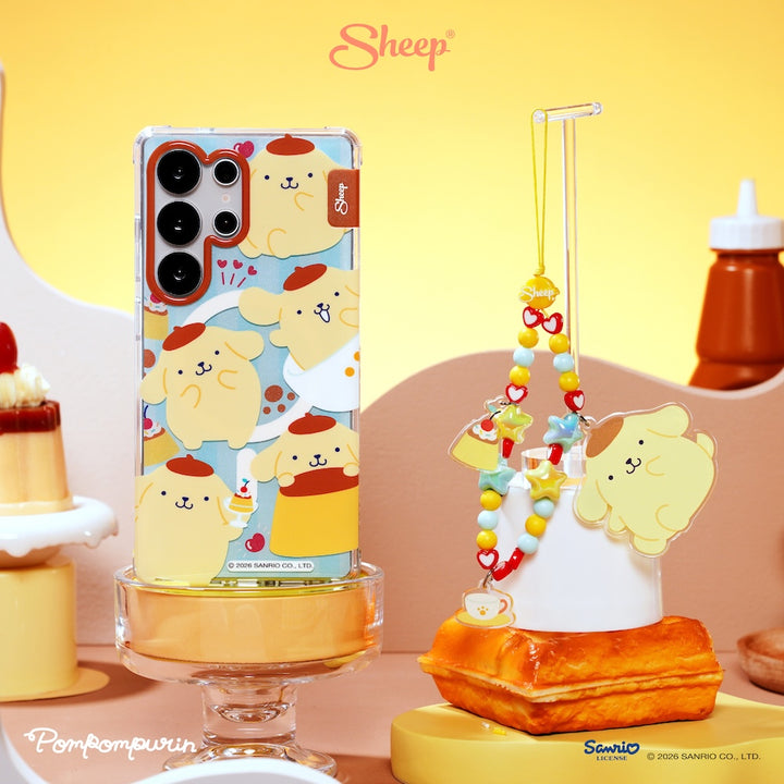 pompompurin samsung magsafe case เคส ซัมซุง ปอมปอมปูริน ลิขสิทธิ์แท้ sanrio สีเหลือง ฟ้า ลายน่ารัก ซานริโอ้ กันกระแทก
