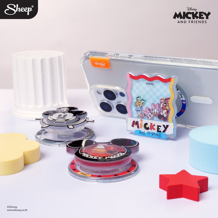 griptok magsafe mickey mouse มิคกี้ เมาส์ กริ๊บต้อก หมุนได้ phone acessories
