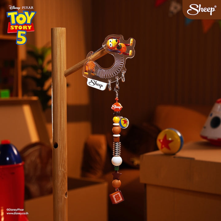 Slinky Toy Story 5 ลิขสิทธิ์แท้ ดิสนีย์ Disney กล่องสุ่ม blind box ที่ห้อย กระเป๋า snapper carabiner ของสะสม ทอย สตอรี่