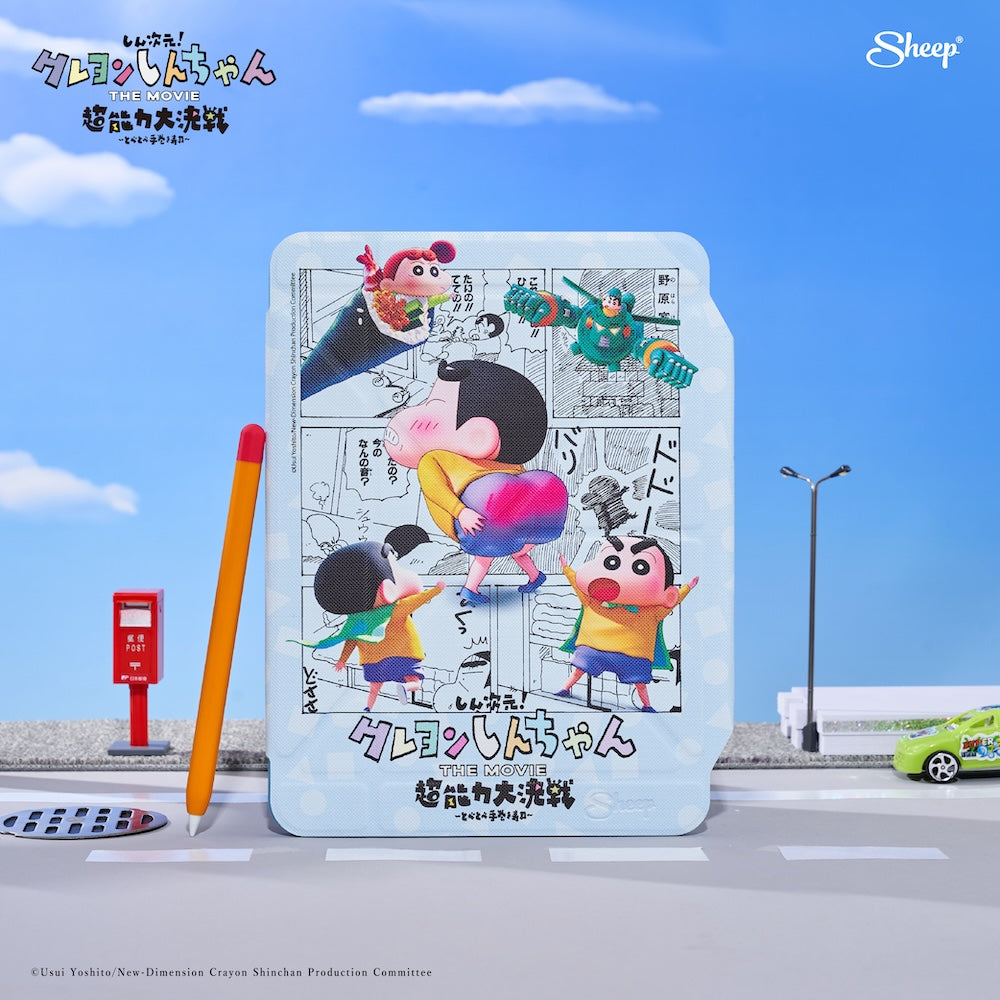 เคสลายชินจังลิขสิทธิ์แท้ เคสไอแพดแข็งแรง แถมฟรีปลอกปากกา Crayon chinchan