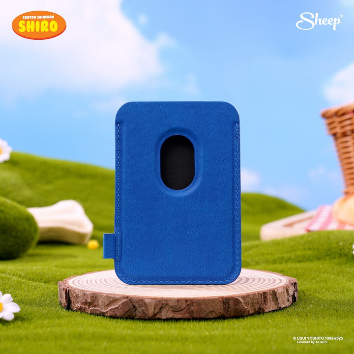 กระเป๋าเก็บบัตร Shiro Magsafe Wallet Shiro สีฟ้า  iPhone case shiro