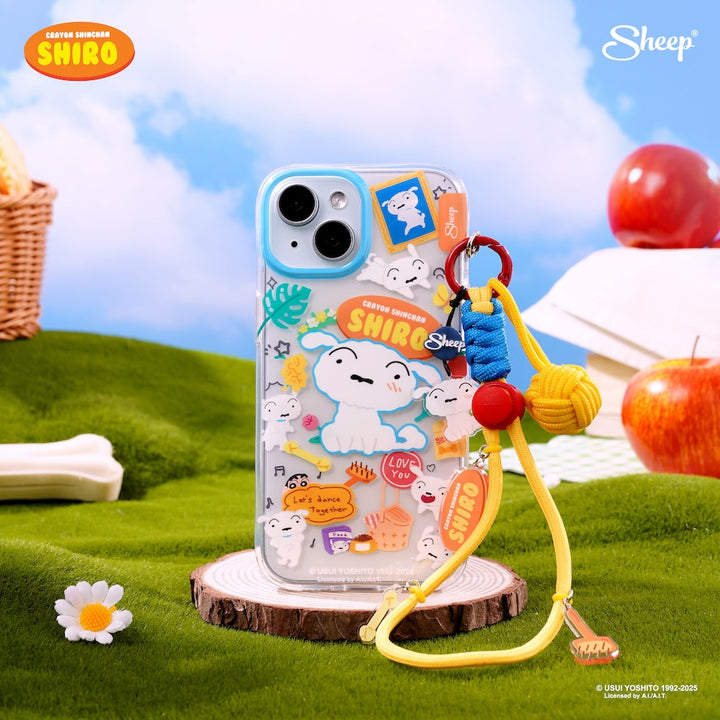 iPhone Case shiro เคสไอโฟน ชิโร่ แบบใส เคสชินจัง เคสไอโฟน มีของแถม