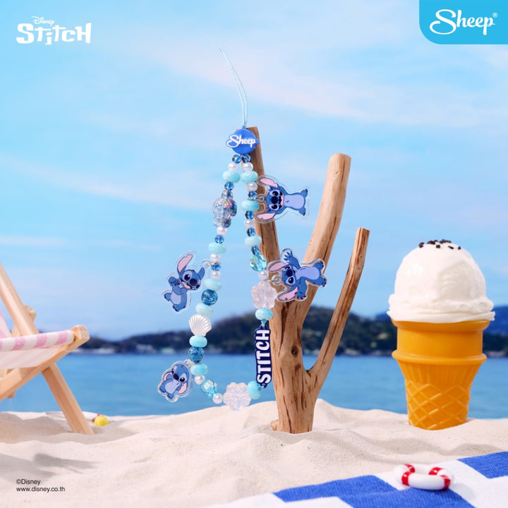Phone charm stitch สายห้อยโทรศัพท์ มือถือ สติทช์  Disney สติช ของแท้