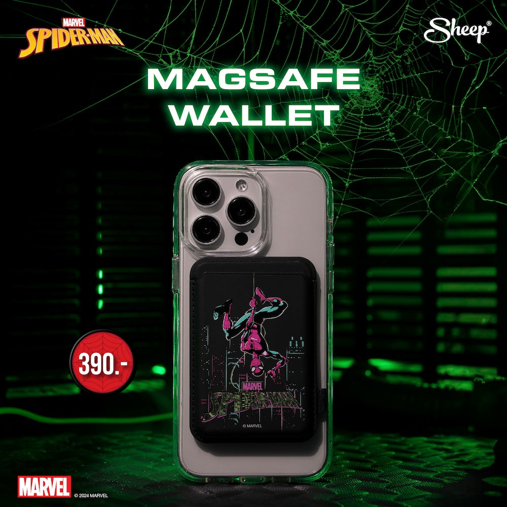 Wallet Magsafe เคสกระเป๋าตัง Marvel ลิขสิทธิ์แท้ พร้อมส่ง ใช้กับเคส iPhone Magsafe