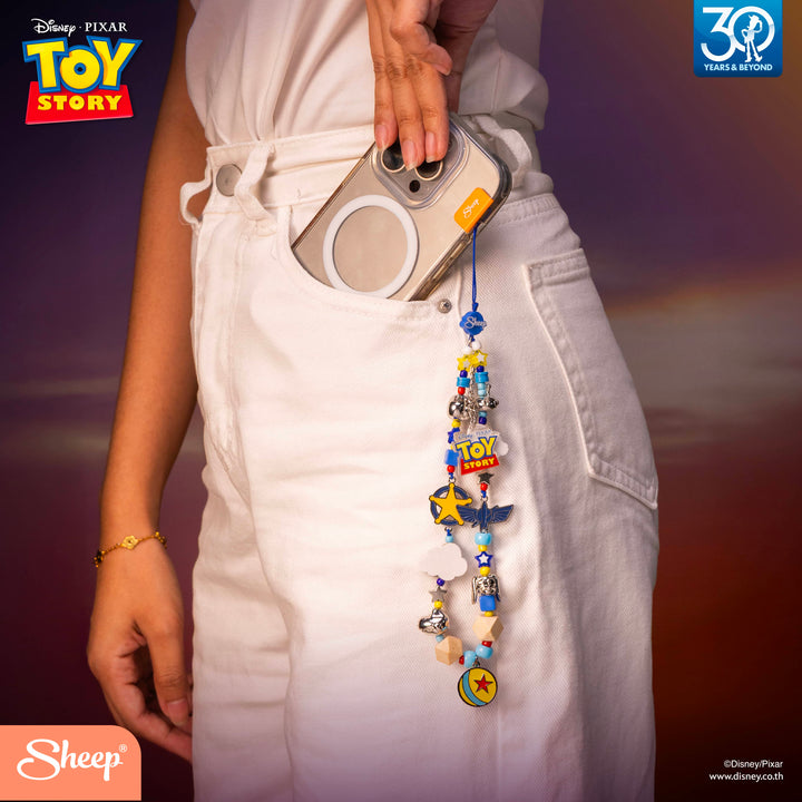 สายคล้องข้อมือ ทอยสตอรี่ Charm Toy Story กล่องสุ่ม Toy Story