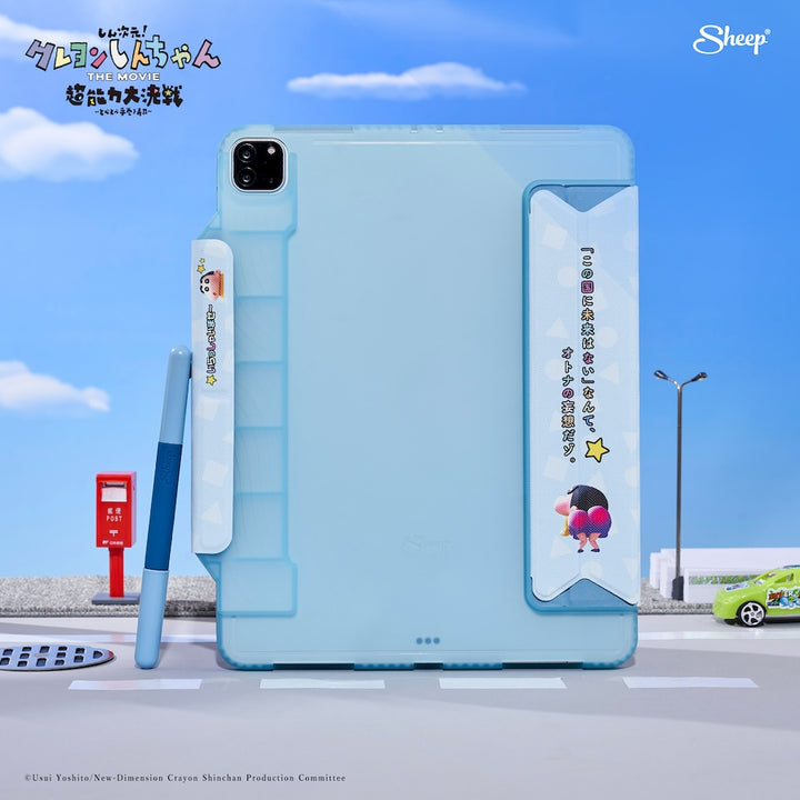 เคสไอแพดลายชินจัง เคสแถมฟรีปลอกปากกา เคสลายชินจังลิขสิทธิ์แท้