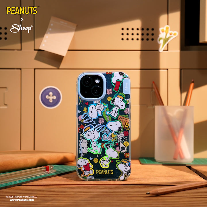 เคสไอโฟน snoopy แบบใส โชว์สีเครื่อง iPhone Case Peanuts เคสไอโฟน Snoopy เคสไอโฟนสนูปปี้