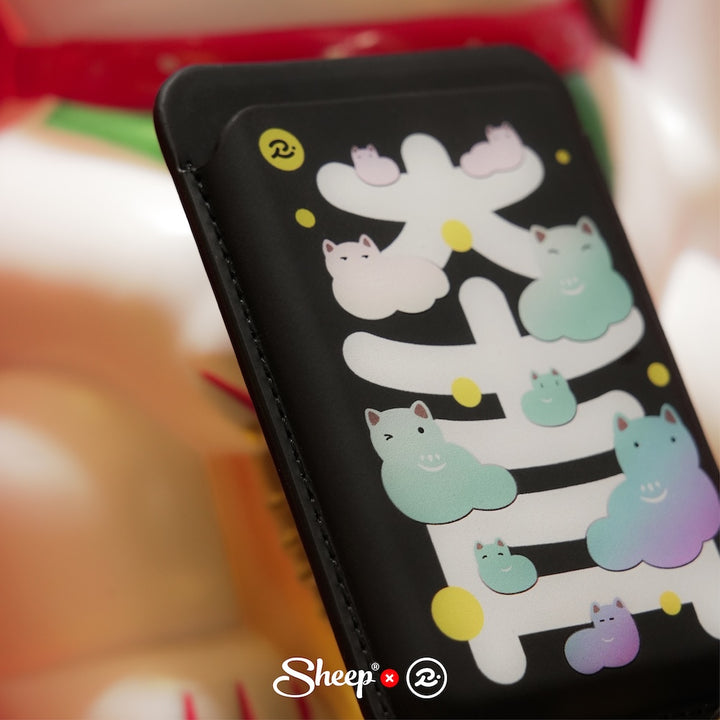 เคสใส่บัตร แปะมือถือ rubsarb รับทราบ phone wallet สัตว์มงคล แมว มงคล พลังบวก เสริมดวง 2569 โชคลาภ