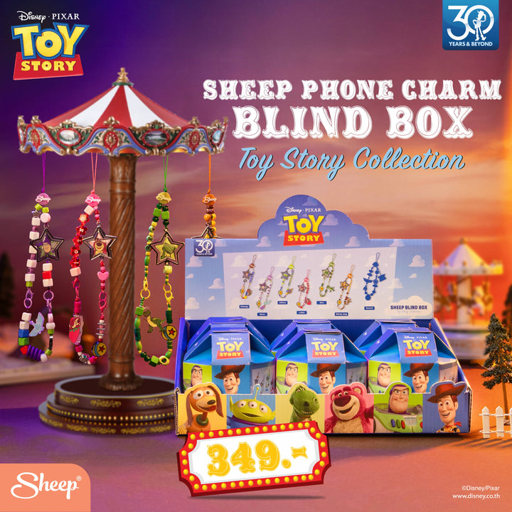 Charm Toy Story กล่องสุ่ม Toy Story สายคล้องมือ Toy Story Blindbox