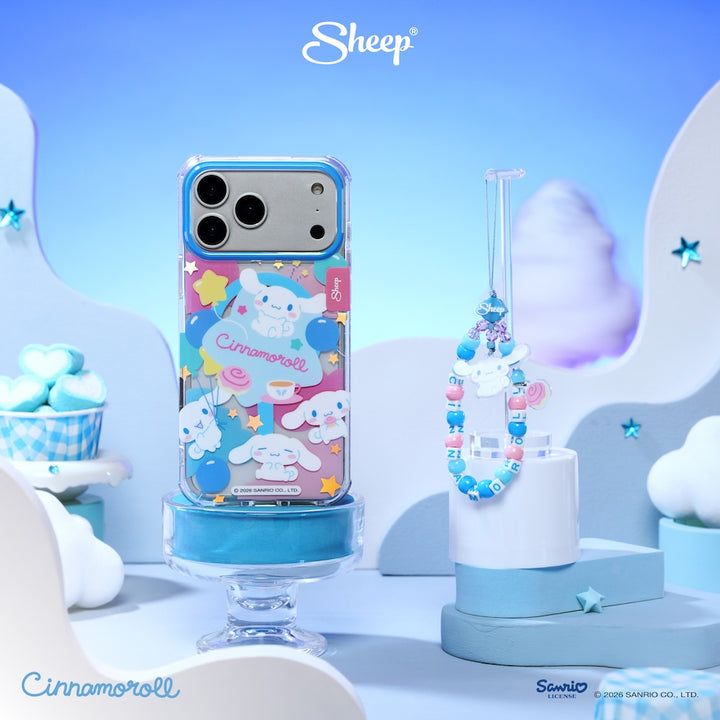 cinnamoroll iphone magsafe case เคส ไอโฟน ซินนามอนโรล ลิขสิทธิ์แท้ sanrio สีฟ้า ชมพู ลายน่ารัก ซานริโอ้ 17 pro max