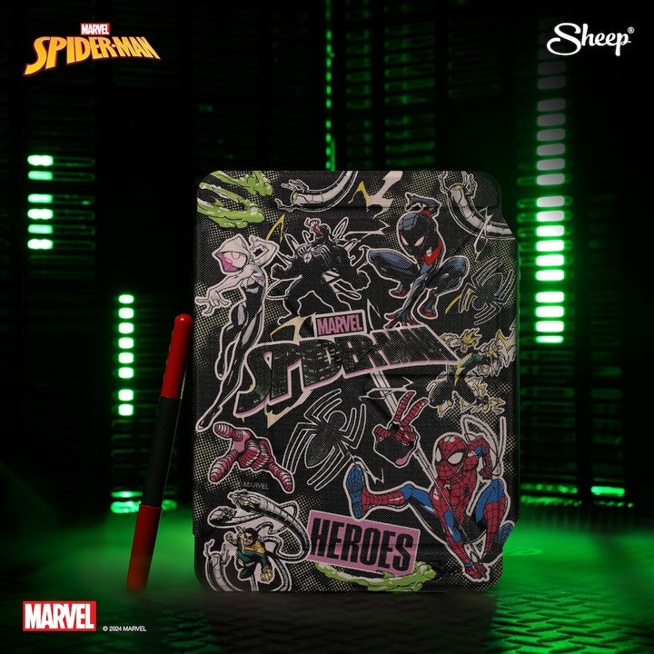 เคสไอแพดแถมปลอกปากกา เคส Marvel Spider-Man ลิขสิทธิ์แท้ เคส iPad และ iPad Pro