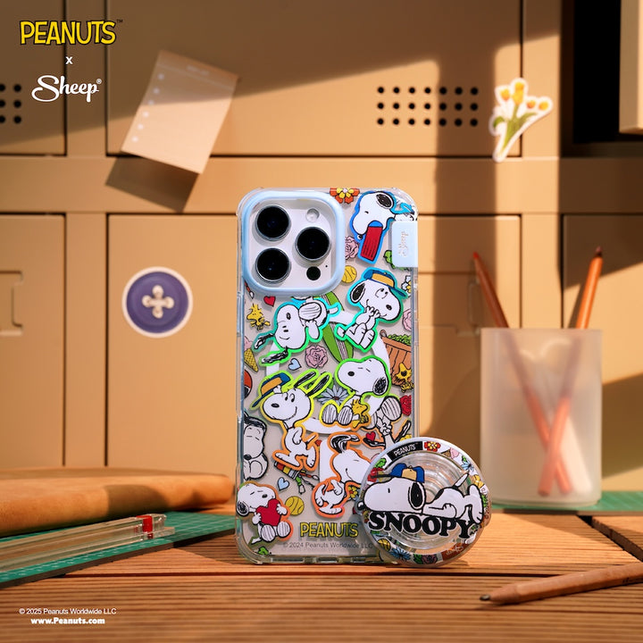 เคสมีของแถม Magsafe iPhone case peanuts เคส peanuts เคสไอโฟน peanuts