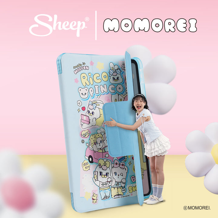 momorei ipad case เคสไอแพด สีพาสเทล ลายน่ารัก โมโมเรอิ rico pinco