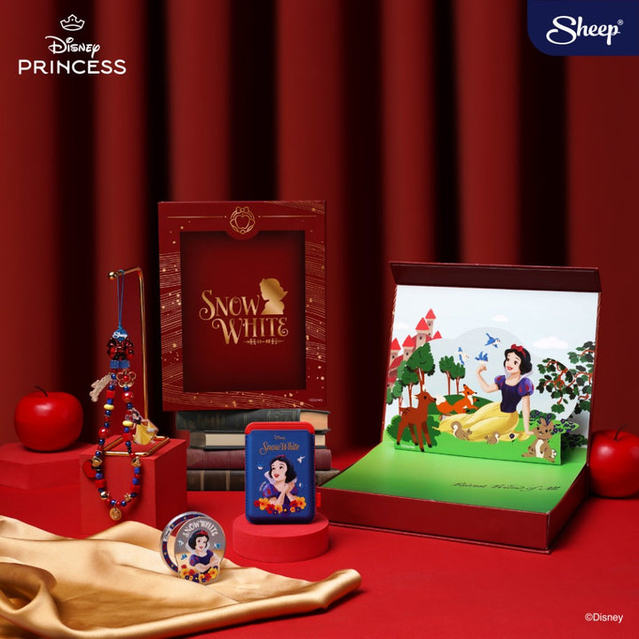 Box Set Disney สโนว์ไวท์ Griptok Wallet Phone Charm Sheep Limited Edition ลิขสิทธิ์แท้