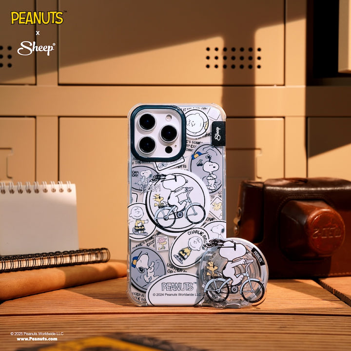 เคสมีของแถม เคสไอโฟน magsafe snoopy เคส peanuts เคสไอโฟน peanuts