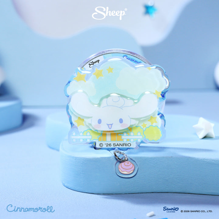 ที่แปะมือถือ cinnamoroll magsafe หมุน ได้ สีฟ้า ใช้คู่เคส sanrio ลิขสิทธิ์แท้ phone griptok accessories