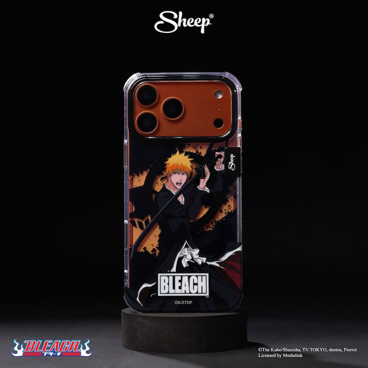 เคส ไอโฟน kurosaki ichigo bleach case iphone magsafe 17 pro max คุโรซากิ อิจิโกะ บลีช เทพมรณะ อิจิโกะ สีดำ เท่ๆ กันกระแทก