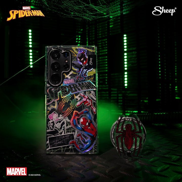 เคสซัมซุง เคส Samsung ลิขสิทธิ์แท้ Spider-Man สำหรับ S23 และ S24