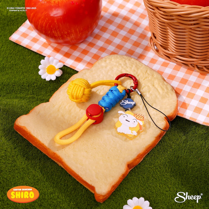 สายห้อยโทรศัพท์ ชิโร่ Charm Shiro กล่องสุ่ม สายคล้องชิโร่ ของใช้คู่เคส