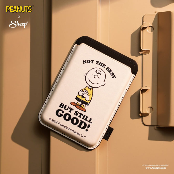 Card Holder ของใช้คู่เคส Charlie Brown Magsafe Wallet Peanuts