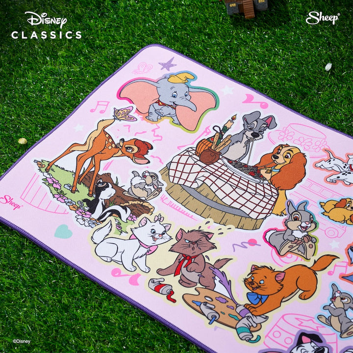 แผ่นรองเมาส์แผ่นใหญ่ ลายน่ารัก Mousepad การ์ตูนดิสนีย์ Disney ยุค 90