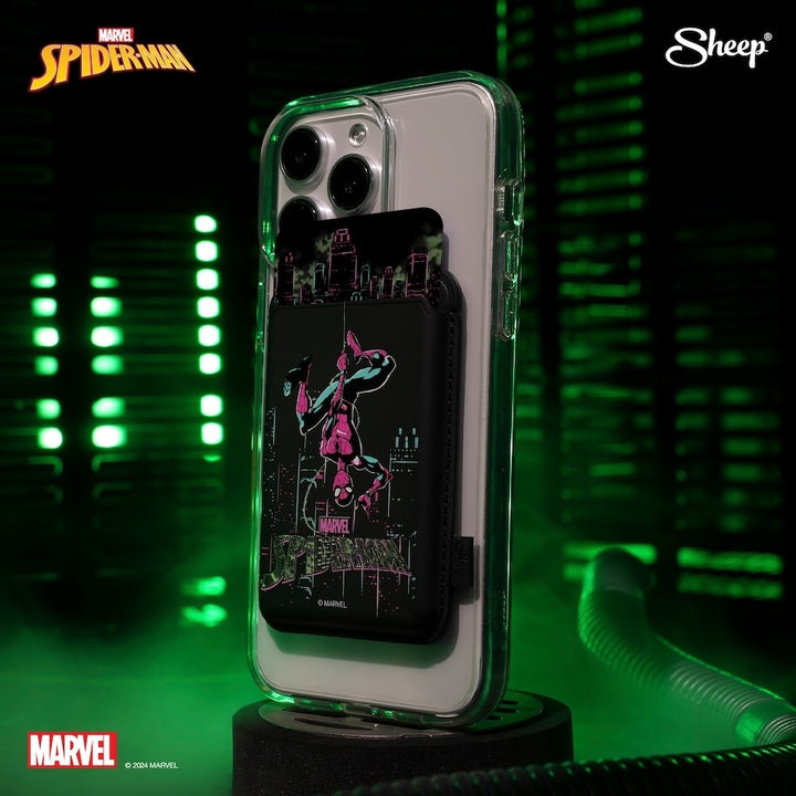 Wallet Magsafe เคสกระเป๋าตัง Marvel ลิขสิทธิ์แท้ พร้อมส่ง ใช้กับเคส iPhone Magsafe