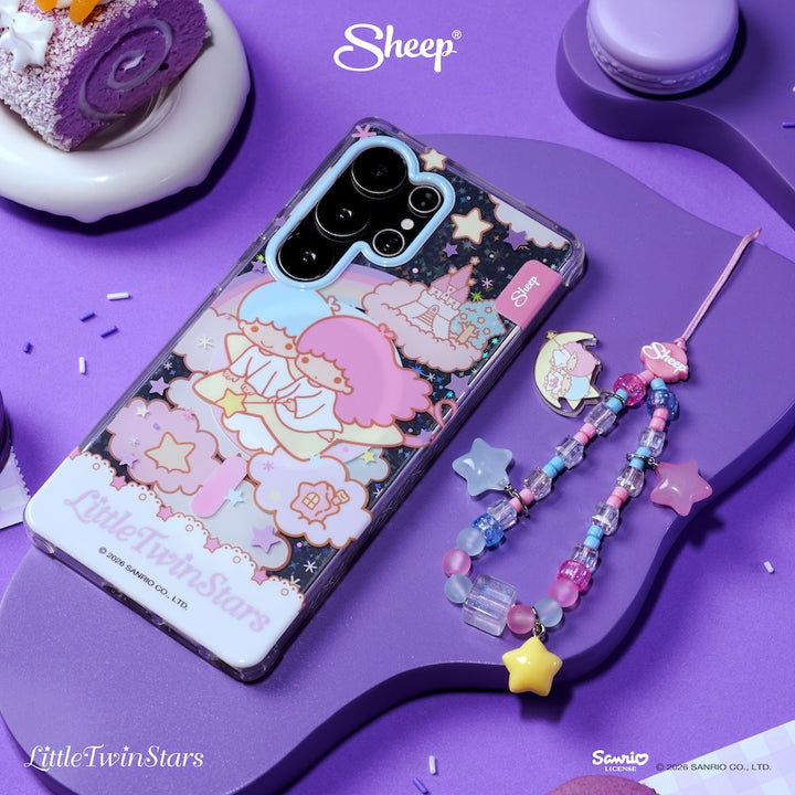 เคส ซัมซุง ลายน่ารัก kiki lala little twin stars case samsung magsafe ลิขสิทธิ์แท้ sanrio สีม่วง ซานริโอ้ กันกระแทก s25 s26