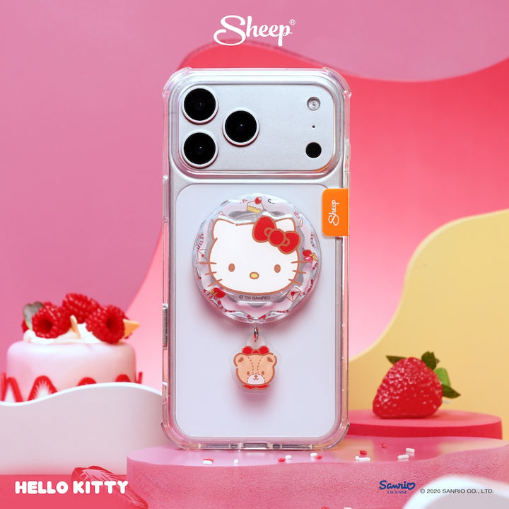 phone accessories hello kitty ใช้คู่เคส sanrio ลิขสิทธิ์แท้ ที่แปะมือถือ magsafe คิตตี้ หมุน ได้ sheep griptok ของแท้