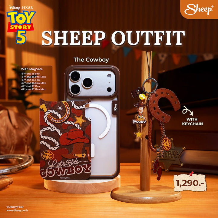 เคส ไอโฟน toy story 5 woody ถอดได้ หนัง วู้ดดี้ สีน้ำตาล iphone magsafe case cowboy ทอย สตอรี่ ลิขสิทธิ์แท้ disney pixar