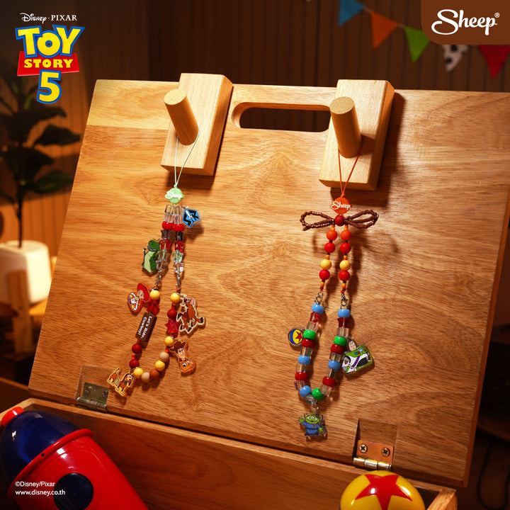 ของสะสม ทอย สตอรี่ woody Jessie slinky ของเล่น ลิขสิทธิ์แท้ ดิสนีย์ Disney Toy Story 5 สายห้อย มือถือ Phone Charm Case เคส