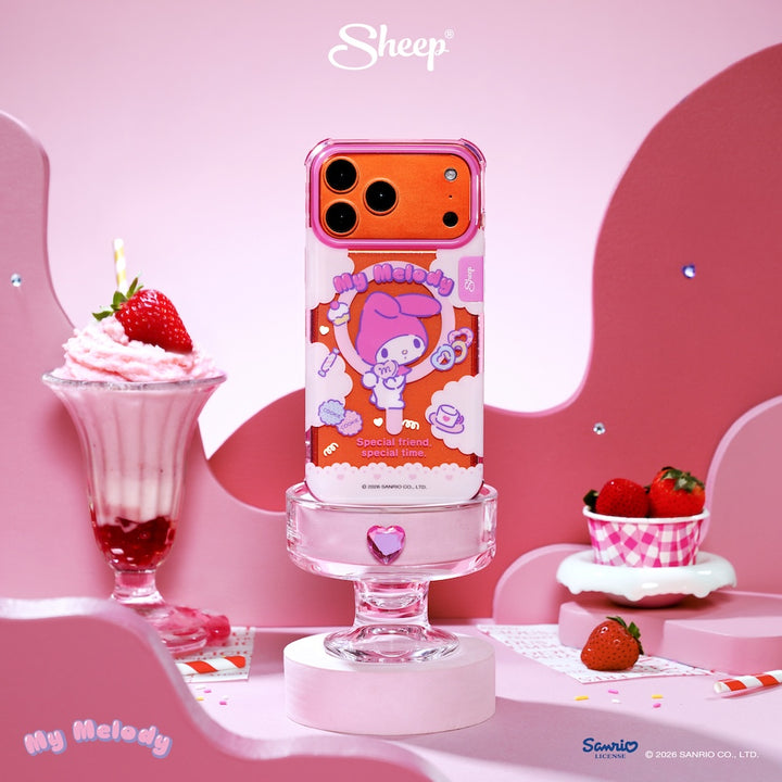 เคส มายเมโลดี้ ไอโฟน my melody case iphone magsafe สีชมพู ลิขสิทธิ์แท้ sanrio ซานริโอ้ ลายน่ารัก 17 18 pro max