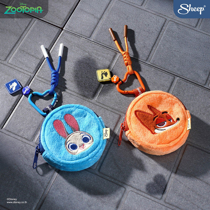 zootopia nick &amp; judy mini gadget bag พวงกุญแจกระเป๋า นิค จูดี้ คู่จิ้น ซูโทเปีย